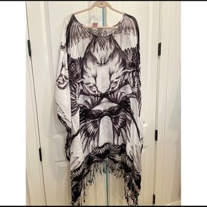 Theodora and Callum Short Caftan Coverup